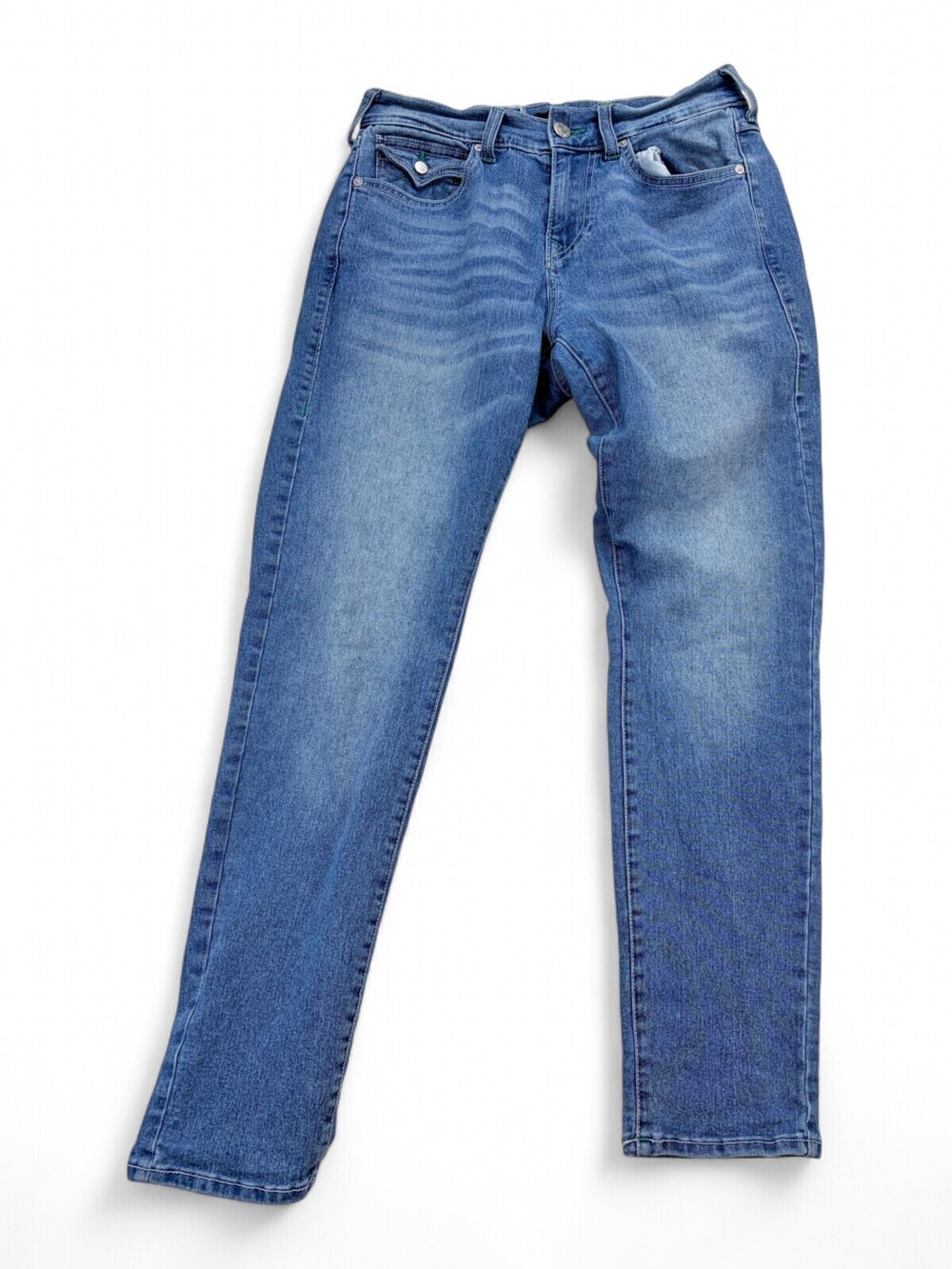 True Religion Rocco Relaxed Skinny Jeans Size 30 - Medium Wash